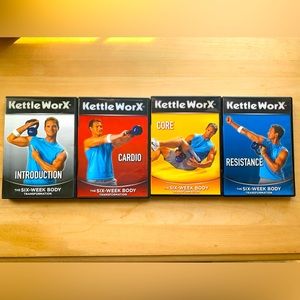 Kettle WorX The Six-Week Body Transformation, 4 DVD Set